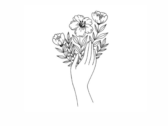 Floral Hands Review: A Simple Embroidery Design for Versatile Projects