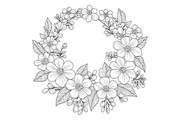 Floral Wreath Hand Embroidery Pattern Review