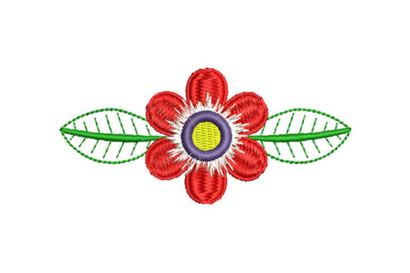 Flower with Leaves: A Designer’s Review for Sweatshirt Embroidery