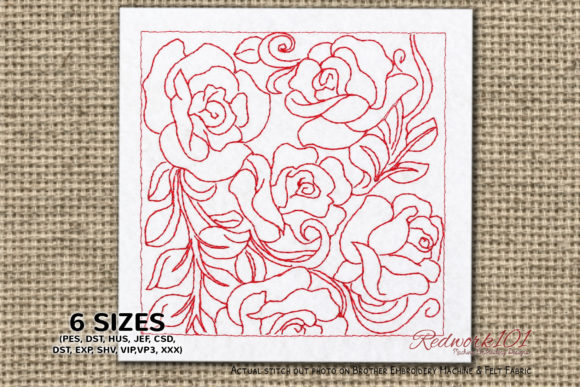 Fresh Beautiful Roses: A Seasonal Embroidery Review for Holiday Sellers