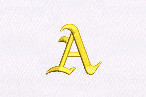 Letter A, 3D Puff: A Sweet & Versatile Monogram for Personalized Gifts