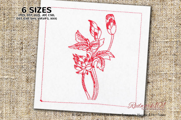 Lotus Flower Embroidery Review for Real Projects
