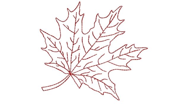 Maple Leaf Embroidery Design: A Seasonal Seller’s Dream