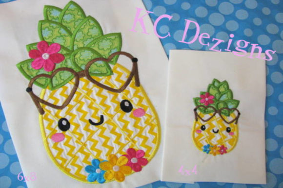 Pineapple with Flowers Applique Design: A Craft Fair Darling?