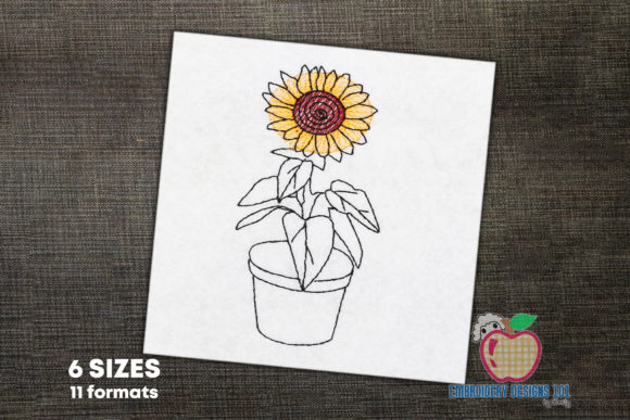 Sunflower in a Pot: A Bright Addition to Craft Fair Goods