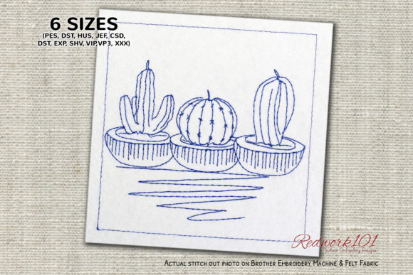 Three Types of Cactus Plant Redwork: A Designer’s Real-World Review