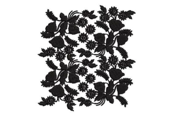 Tooled Leather Floral Print: A Seasonal Embroidery Staple